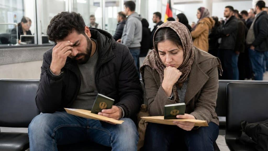 Almanya aile birleşimi vizesinde bekleme süresi 1 yılı bulabiliyor