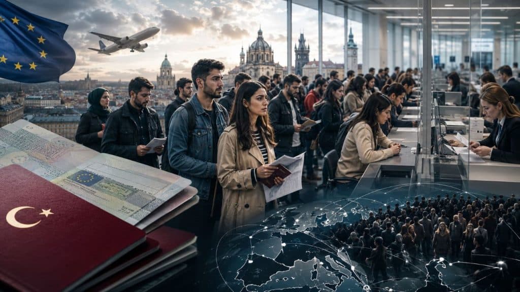 Türkiye’nin 2025 Schengen vizesi karnesi: Ülke ülke başvuru, onay ve ret tablosu