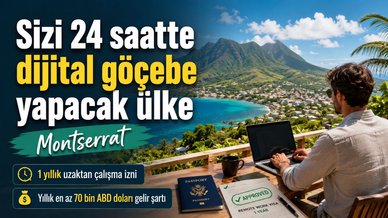 Sizi 24 saatte dijital göçebe yapan ülke