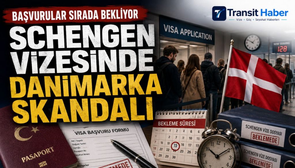 Danimarka Schengen Vizesi skandalı: Daha 13 Nisan'dalar!