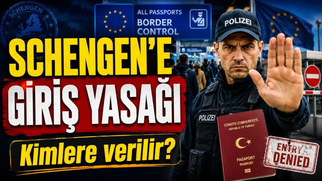 Schengen giriş yasağı geldi çünkü... 1 Schen giriş yasağı geldi çünkü...