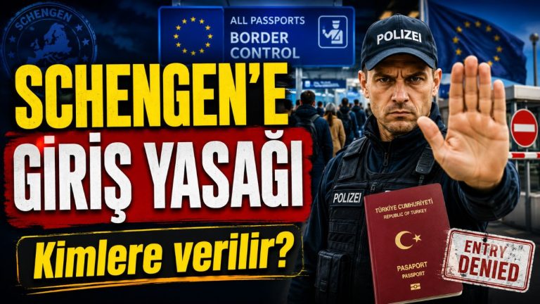 Schen giriş yasağı geldi çünkü...