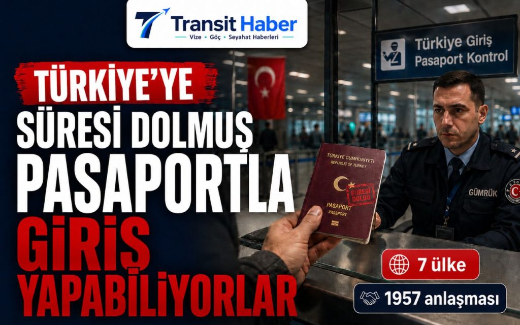 Türkiye’ye süresi dolmuş pasaportla giriş hakkı, az bilinen eski bir anlaşma üzerinden yeniden gündeme geldi.