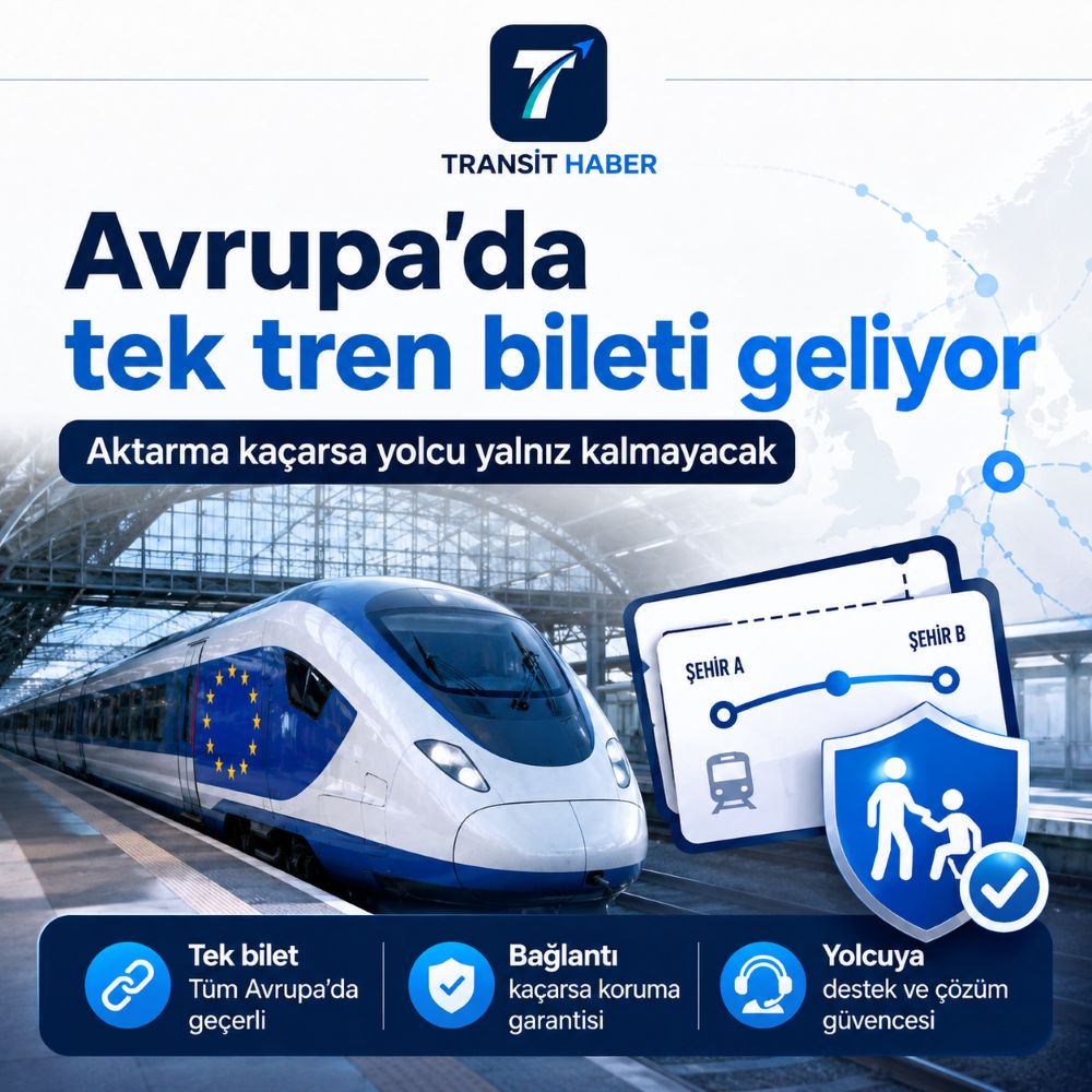 Avrupa’da tek tren bileti geliyor: Aktarma kaçarsa ne olacak? 3 Avrupa’da tek bilet dönemi