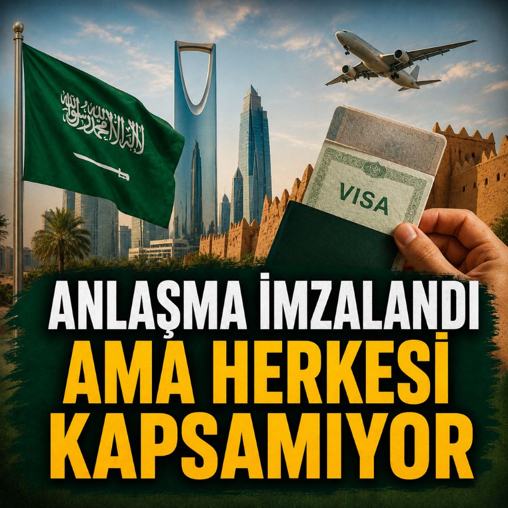 Suudi Arabistan Türklerden vizeyi kaldırdı mı?