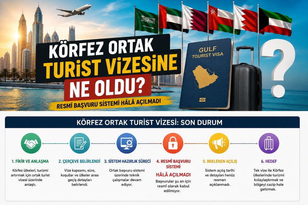Körfez ortak turist vizesi başladı mı? Dikkat sahte başvuru siteleri türedi! 2 Körfez ortak turist vizesi