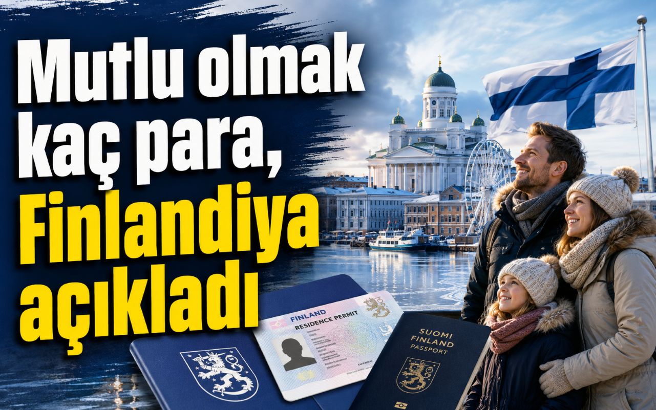 Mutlu olmak kaç para? Finlandiya açıkladı