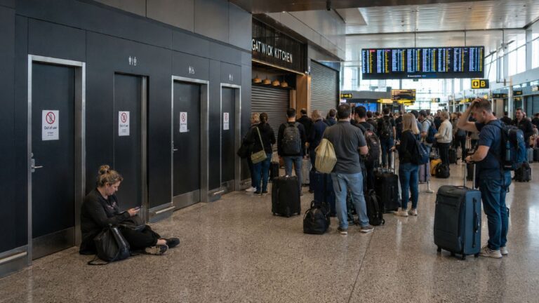 Gatwick Havalimanı'nda su rezaleti yaşandı