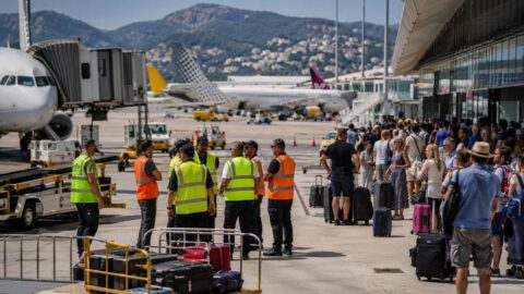 Palma de Mallorca Havalimanı’nda Swissport grevi başladı