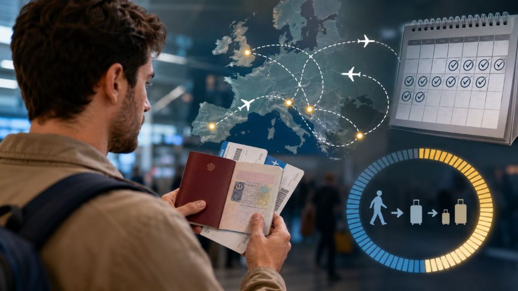 Çok girişli Schengen vizesinde gün hesabı nasıl yapılır? 1 Çok girişli schengen vizesinde 90/180 gün hesabı