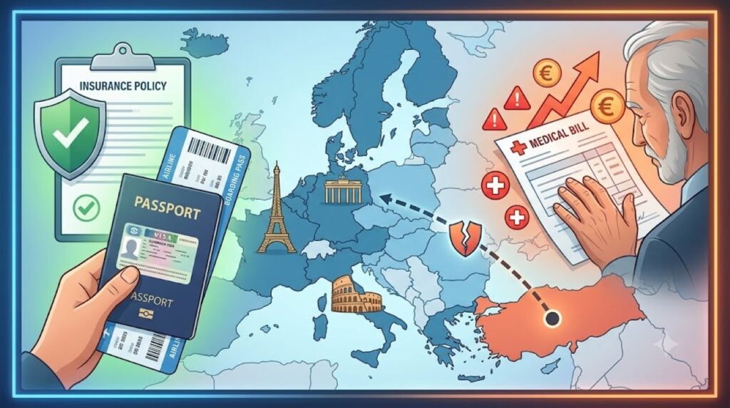 Seyahat sağlık sigortası kaç günlük olmalı? Schengen başvurusunda en önemli ayrıntı 1 Schengen için seyahat sağlık sigortası kaç günlük olmalı, hangi poliçeler kabul edilmez, yıllık poliçe ne zaman avantajlıdır?