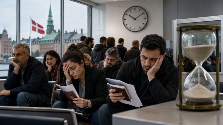 Danimarka vize reddi itirazını sonuçlandırma zamanıyla da çileden çıkardı