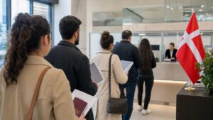 Danimarka vize kuyruğu son altı günde dokuz gün ilerledi. Ankara Büyükelçiliği 30 Nisan tarihli dosyaları inceliyor. Kişisel seyahat planları hızlandırma gerekçesi sayılmayacak.