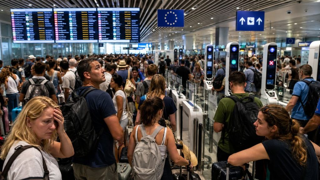 EES kuyruğu tartışması Avrupa havalimanlarına yayıldı. Roma Fiumicino işletmecisi sürecin tasarımını eleştirirken, havayolları yaz yoğunluğunda biyometri adımı için daha fazla esneklik talep etti.