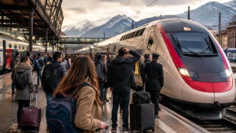 Paris Cenevre treni TGV seferlerinin çoğu üç hafta durduruldu