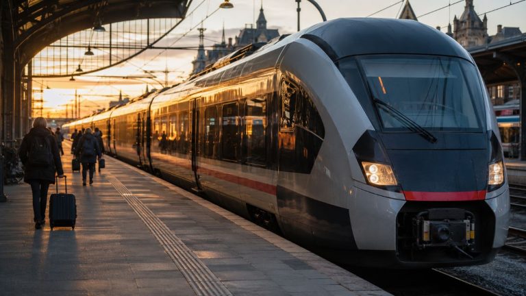 Prag-Berlin-Kopenhag hattı tren seferleri başladı
