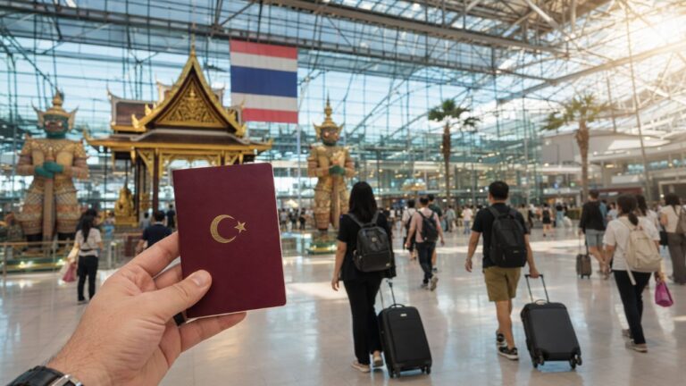 Tayland, Türk vatandaşları için Tayland vizesiz kalış süresini 60 günden 30 güne indirecek. Ancak karar henüz yürürlüğe girmedi; mevcut 60 günlük uygulama devam ediyor.