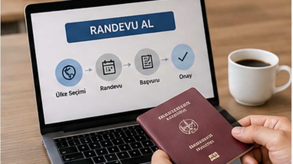 Telefon ve tabletten vize randevusunu kapattılar 1 AS Visa randevusu arayan başvuru sahibinin dizüstü bilgisayarda randevu sayfasını kontrol etmesi