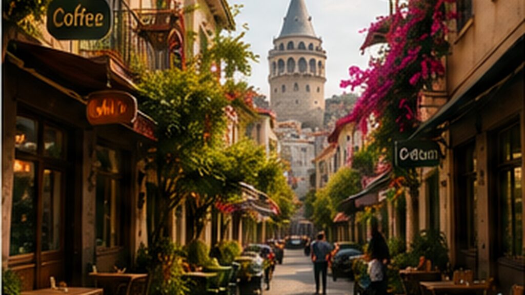 Vida cotidiana en Estambul para ilustrar la ciudadanía turca por residencia