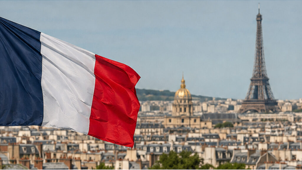 Öğrencilerden istedikleri parayı bir gecede yüzde 43 artırdılar 1 Fransa öğrenci vizesi için yeni maddi kaynak şartını temsil eden Fransa bayrağı ve Paris manzarası