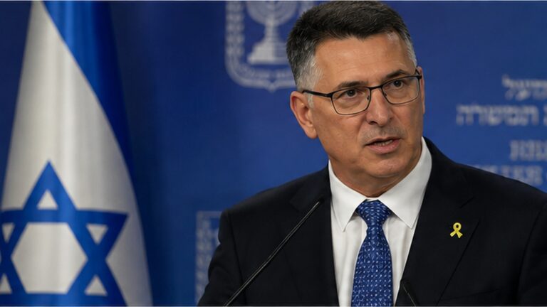 İsrail Hollanda gerilimi haberinde İsrail Dışişleri Bakanı Gideon Sa’ar