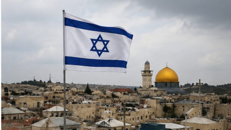 Jerusalem Post Türkiye saldırı çağrısı haberini temsil eden Türkiye ve İsrail bayrakları ile Suriye hava üssü sahnesi