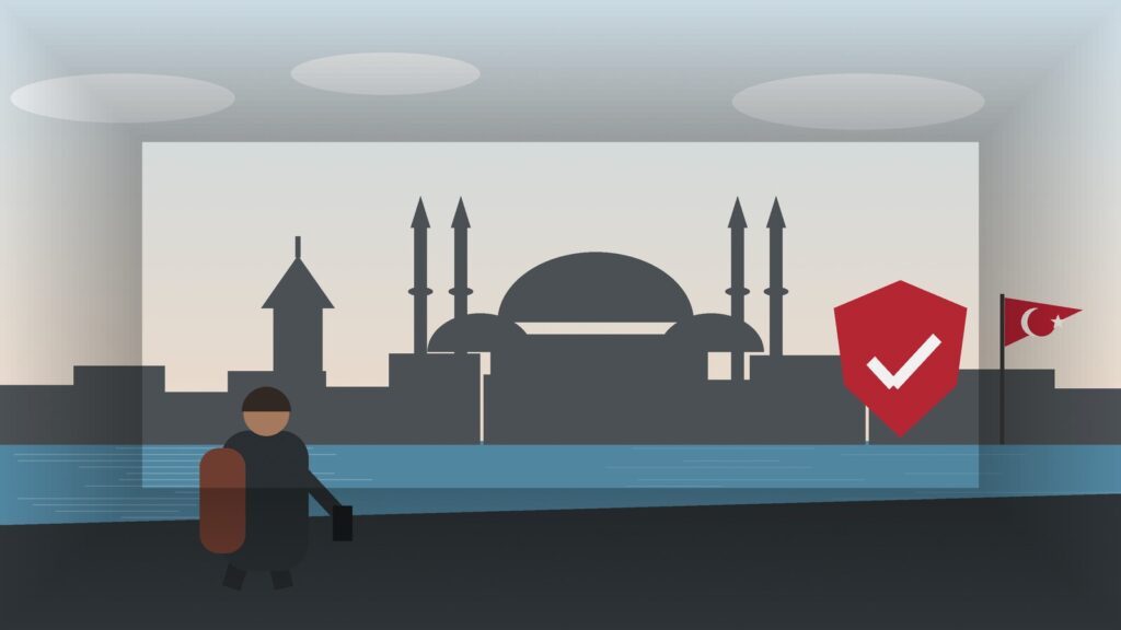 Seguridad en Turquía para viajeros españoles con Estambul al fondo