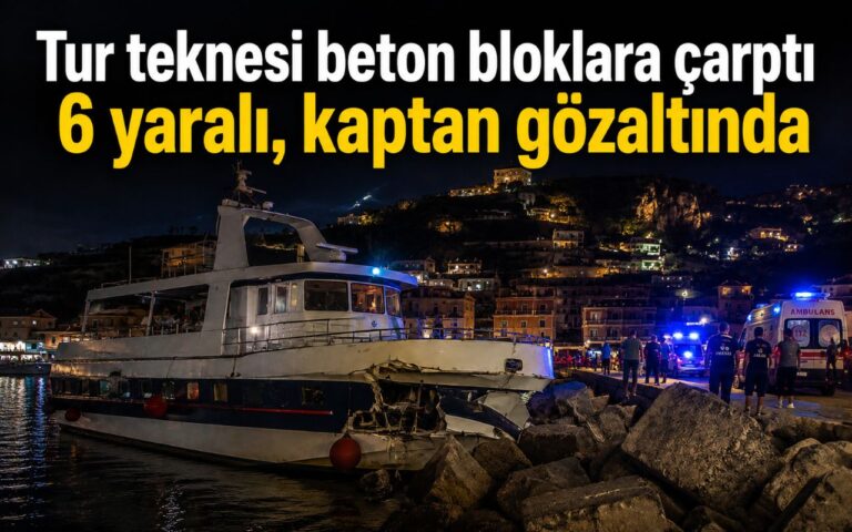 Zakynthos turist teknesi kazası