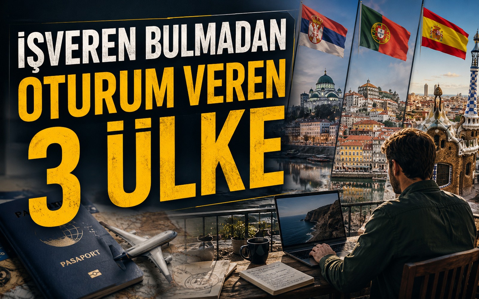 İşveren bulmadan oturum alıp kendi adınıza çalışabileceğiniz 3 ülke