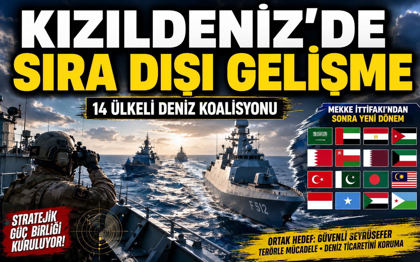 Kızıldeniz ‘de sıra dışı gelişme