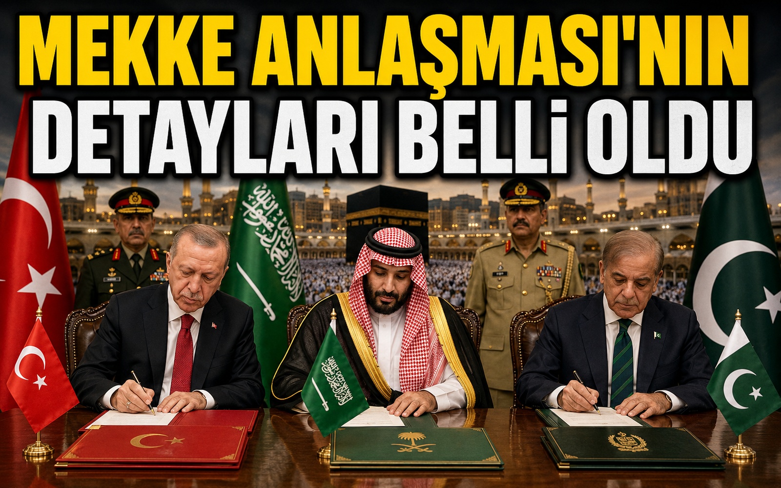 Mekke Anlaşması’nın detayları belli oldu