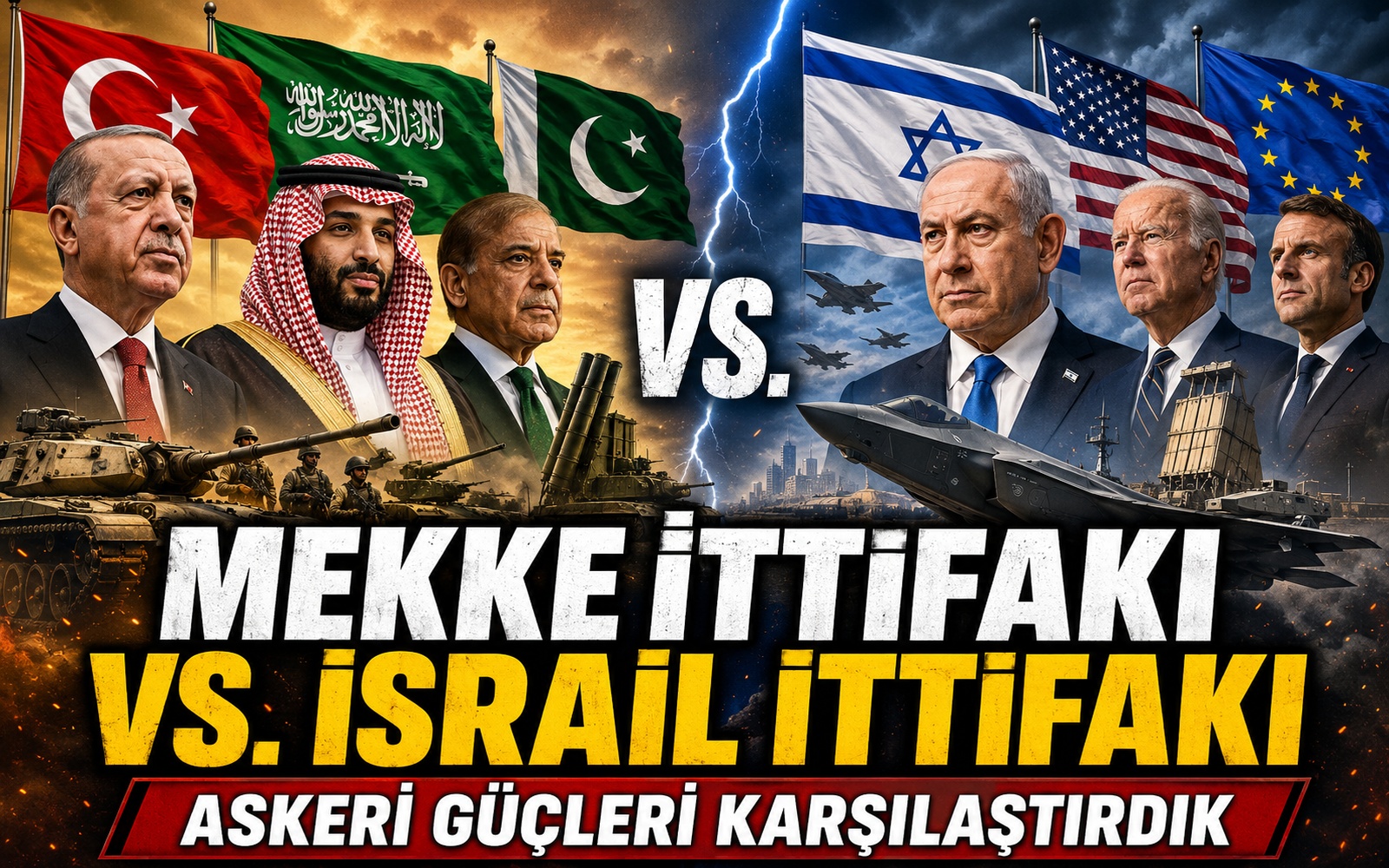 Mekke ittifakı vs. olası İsrail ittifakı