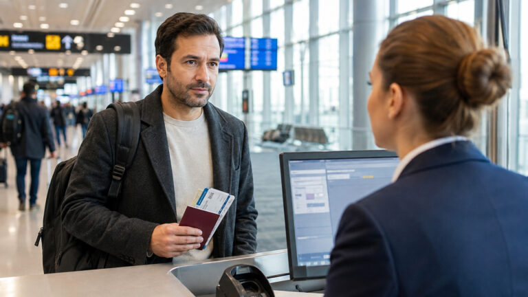 Transit vize nedir sorusunu anlatan havalimanı bağlantı kontrolü
