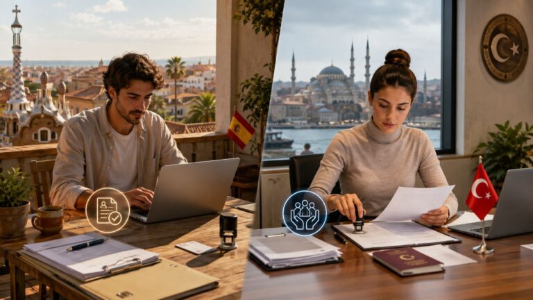 İspanya dijital göçebe vizesi ve RETA sorunsalı