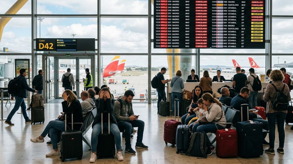 Cancelación de vuelos — Cancelación o retraso de vuelos entre España y Turquía: qué puedes reclamar