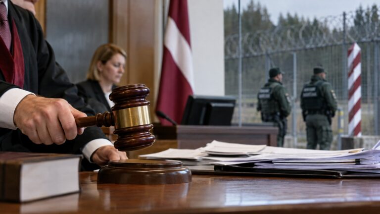 Letonya göçmen kaçakçılığı cezası