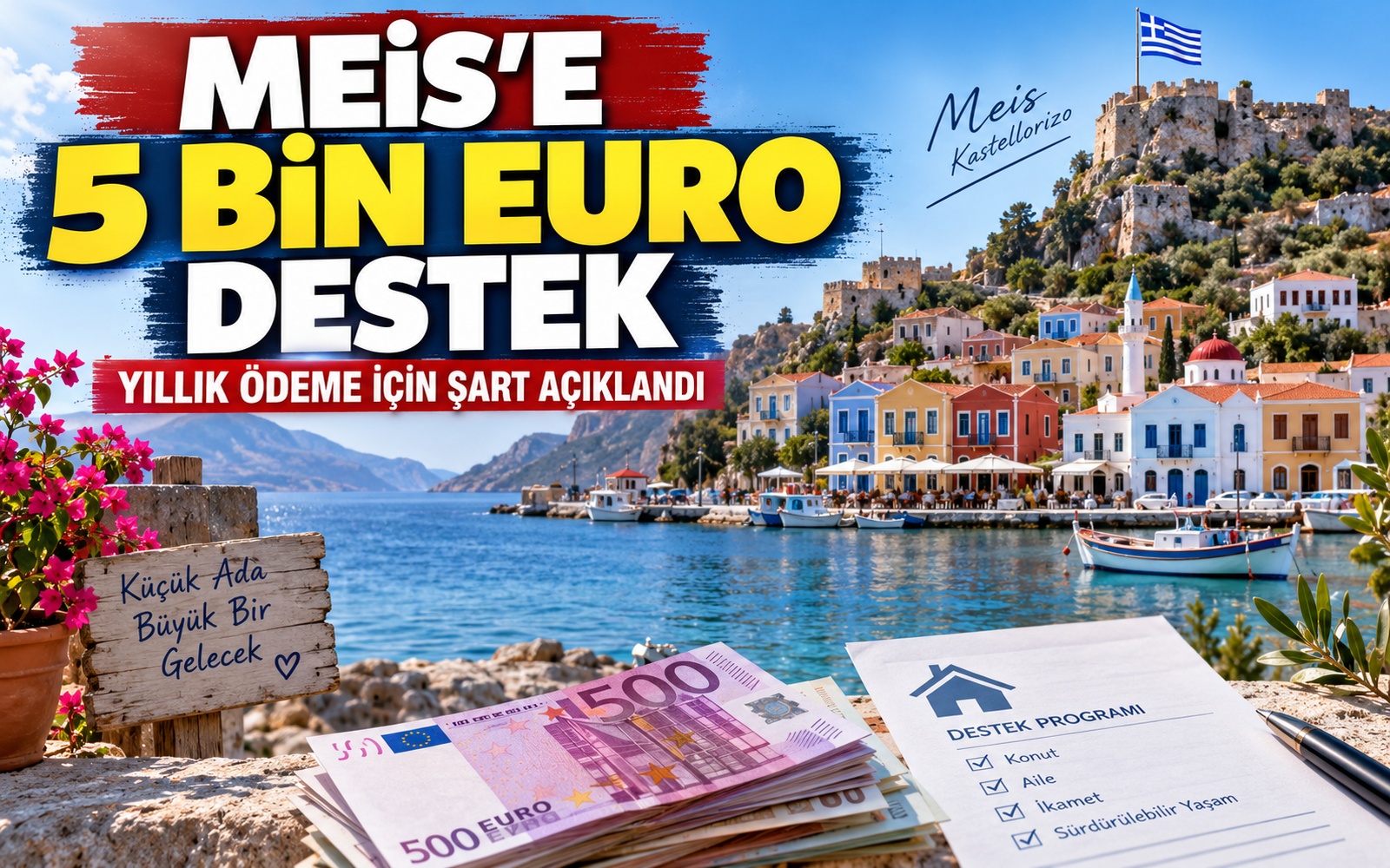 5 bin Euro’luk ‘Meis’ele
