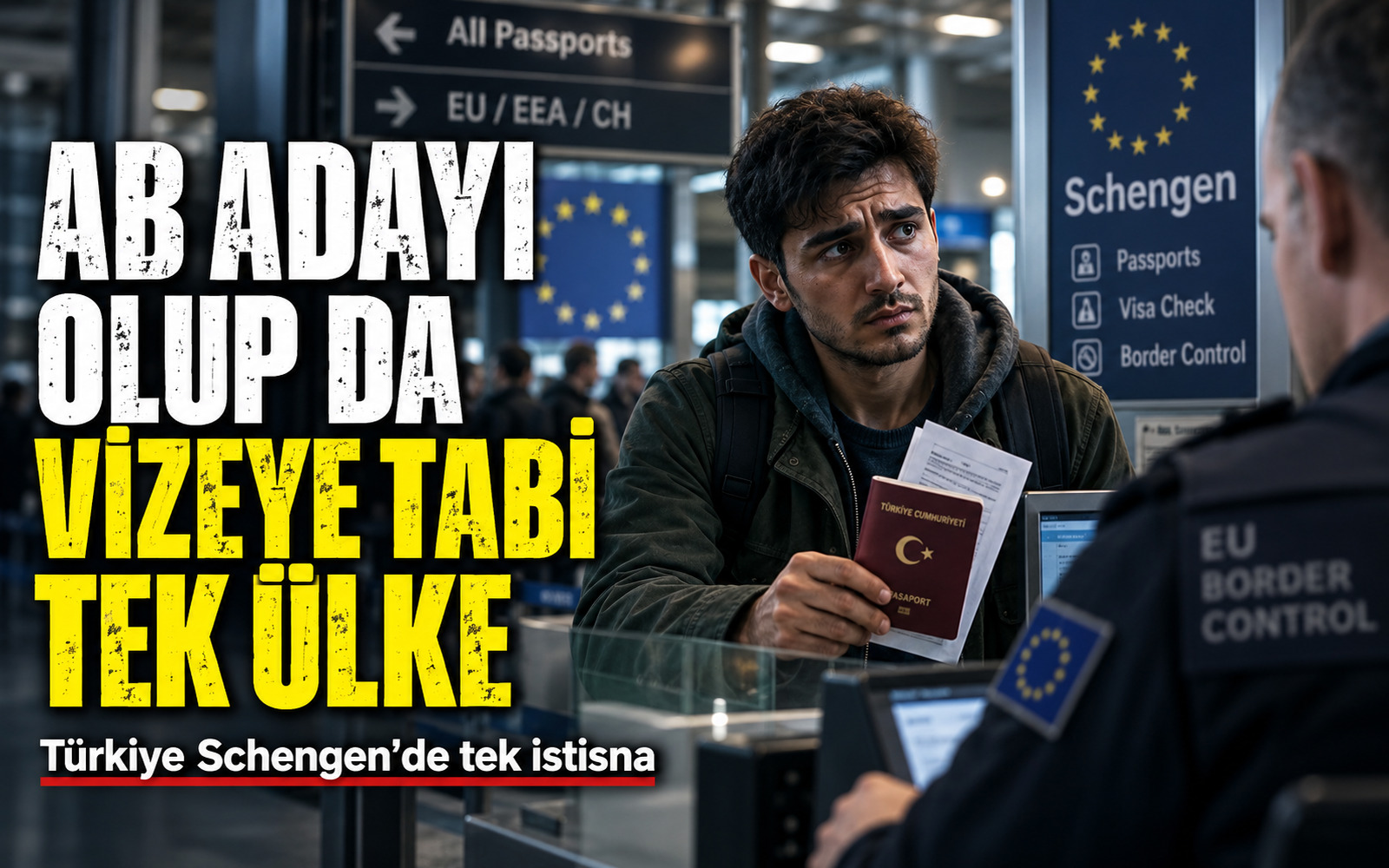 AB adayı olup da vizeye tabi tek ülke