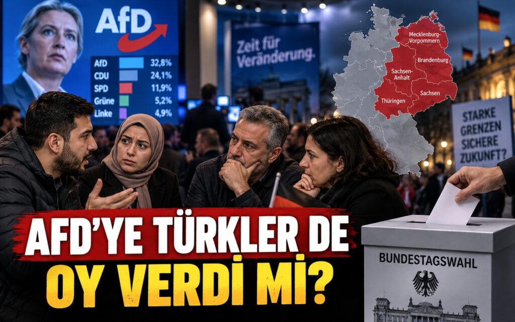Afd'ye Türkler de oy verdi mi? 1 AfD'ye oy veren Türkler