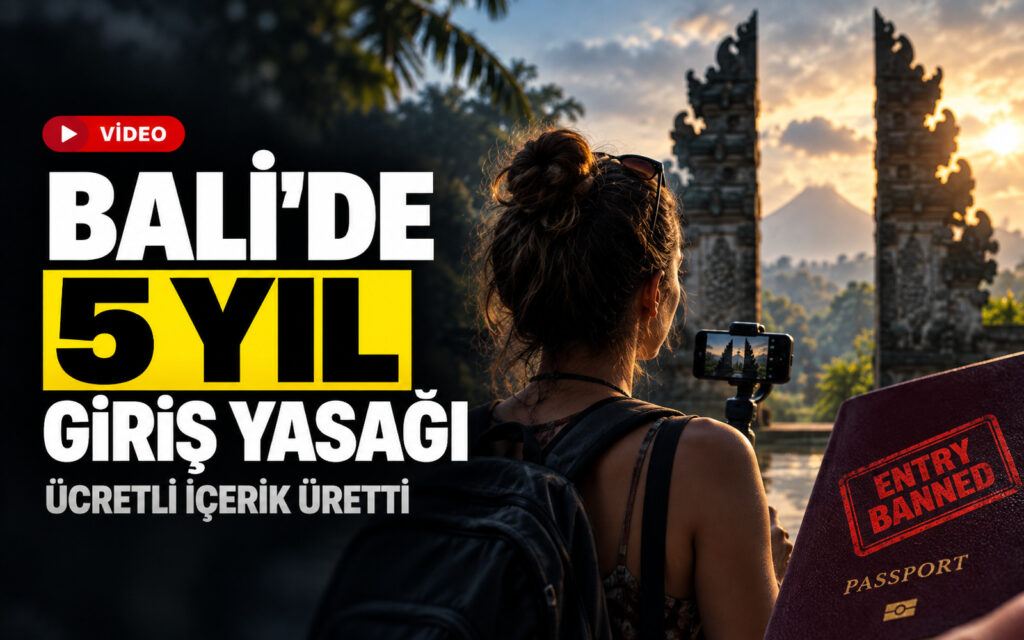 Bali'de 5 yıl giriş yasağı video kapağı