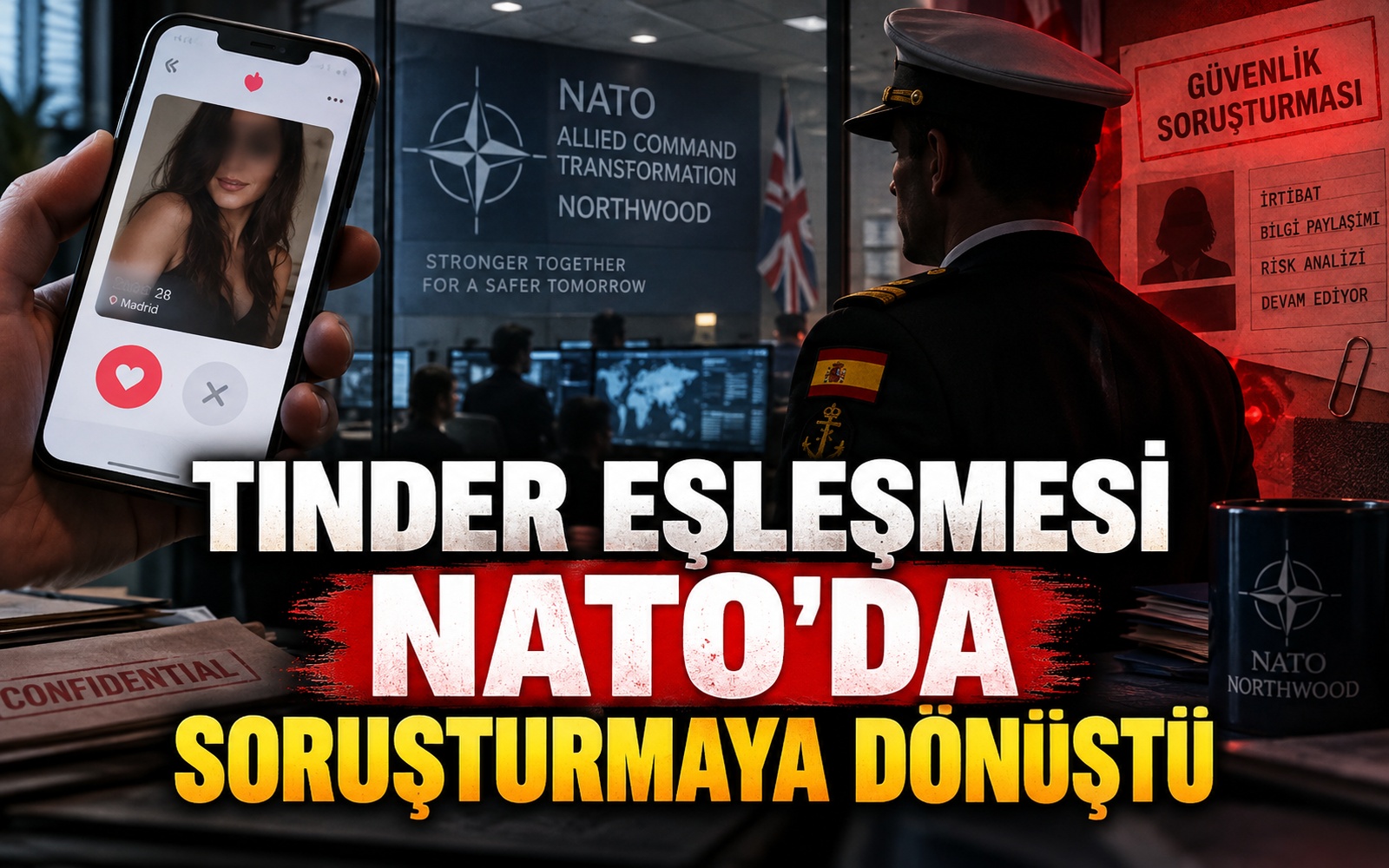 Bir Tinder eşleşmesi, NATO’da güvenlik soruşturmasına dönüştü