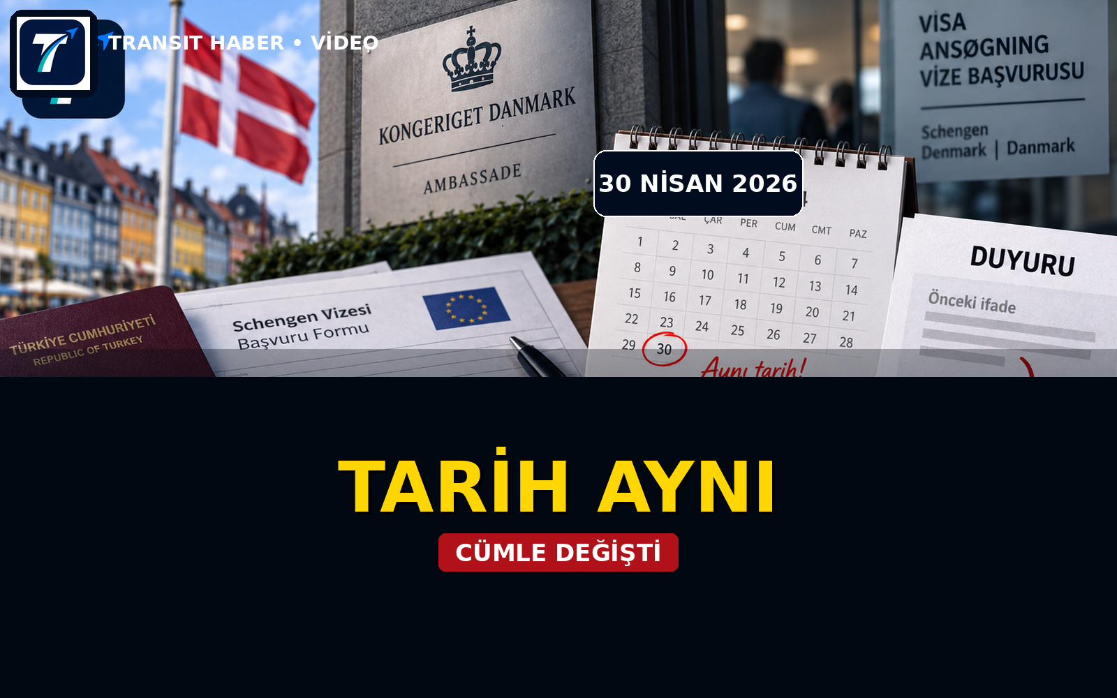 Danimarka’dan Schengen vizesini beklemekten ağaç olanlara başvuranlar bulmacayla yanıt