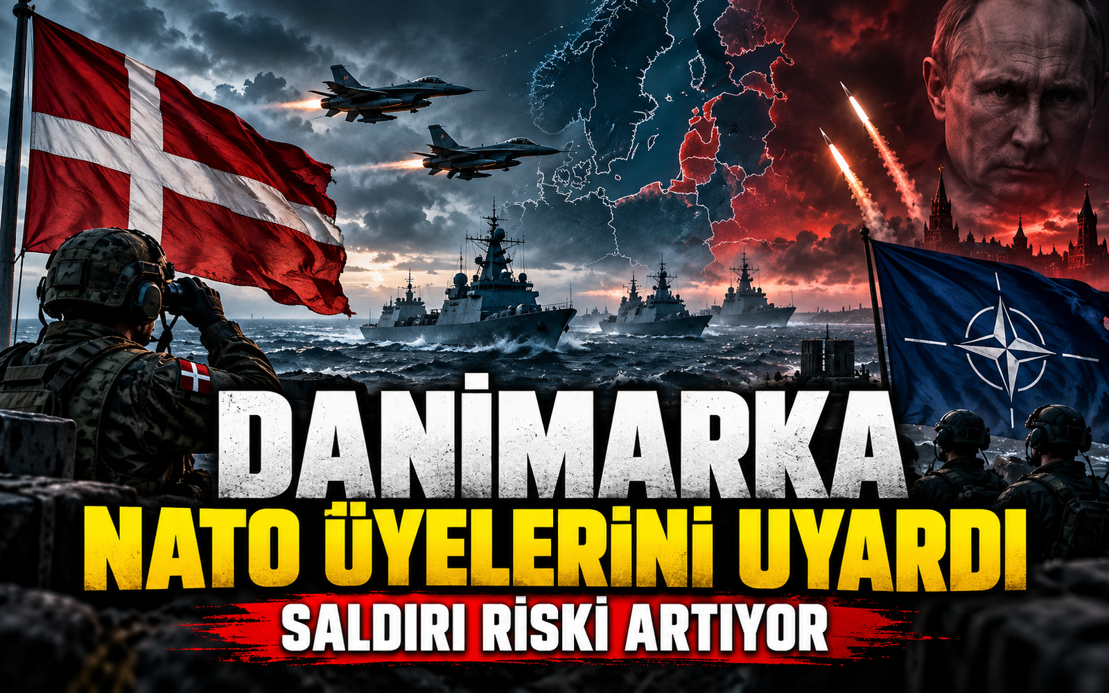 🚨 Danimarka NATO üyelerini uyardı: Saldırı riski artıyor