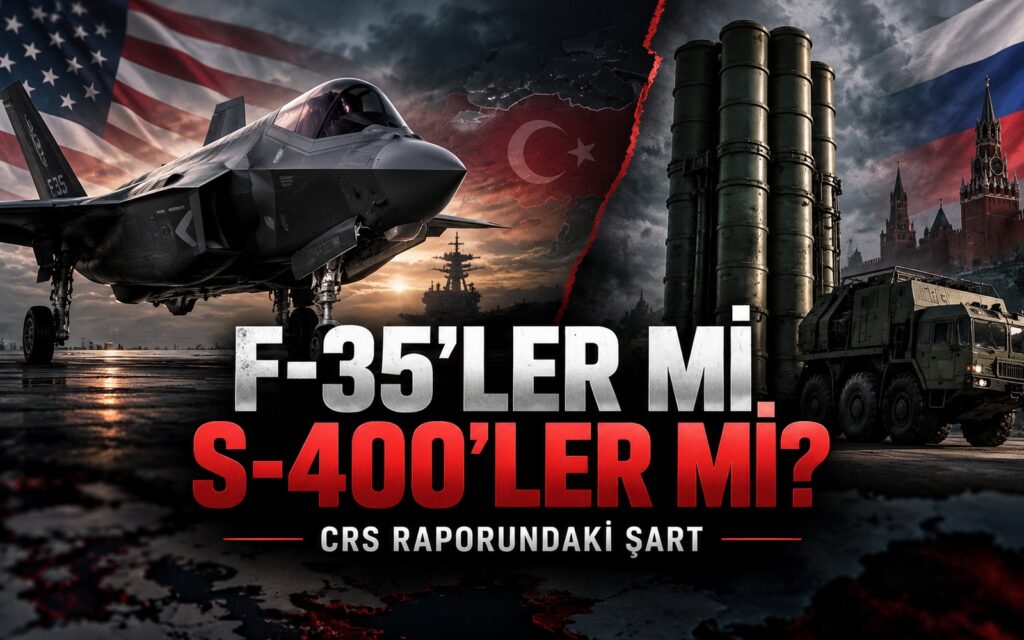 F-35'ler mi, S-400'ler mi? CRS raporundaki şart