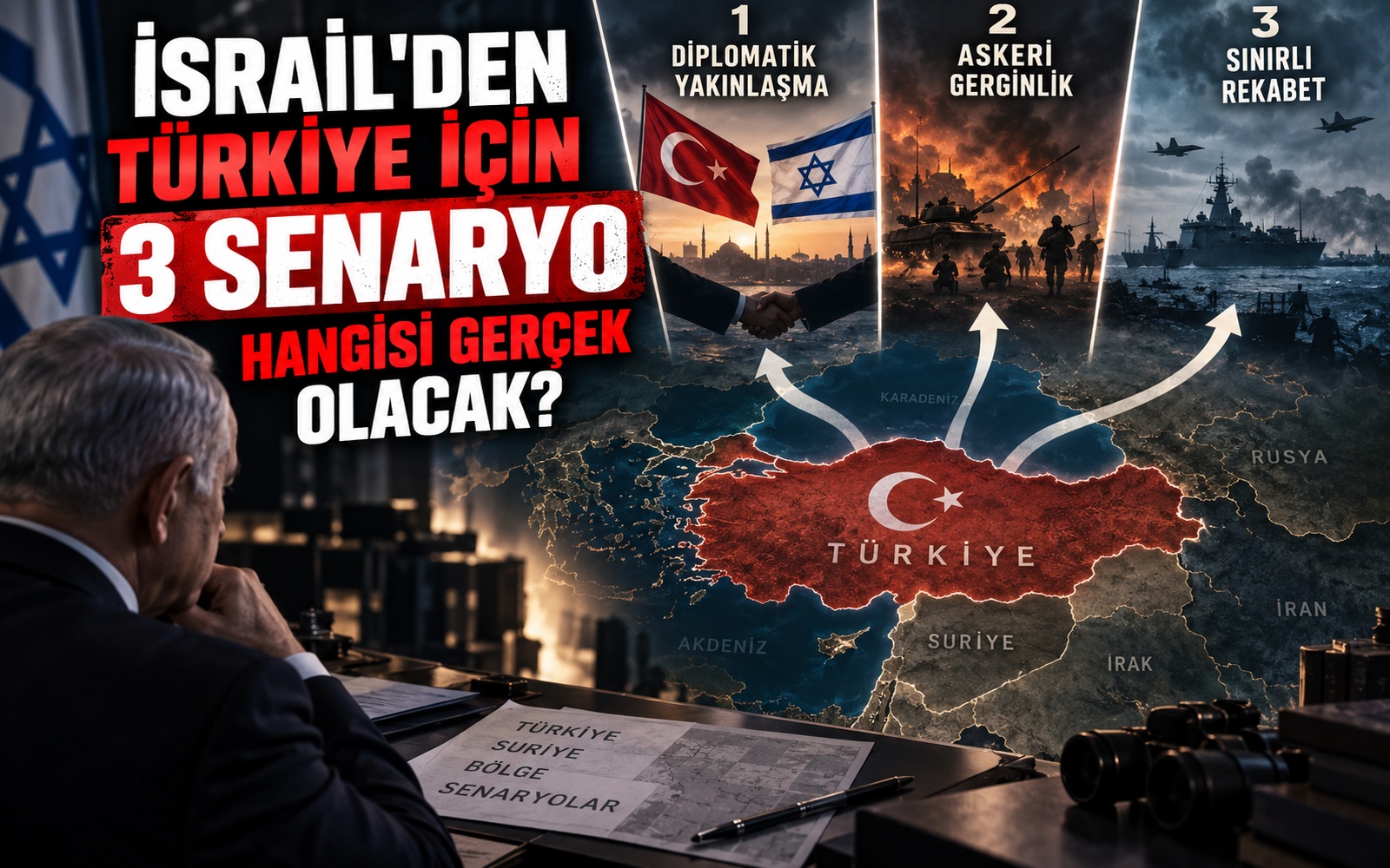 İsrail’den Türkiye için 3 senaryo, hangisi gerçek olacak?