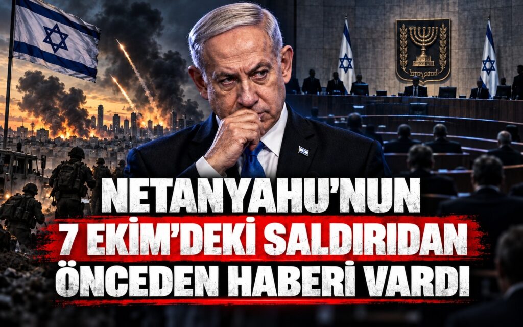 "Netanyahu'nun 7 Ekim'deki saldırıdan önceden haberi vardı" 1 Netanyahu Haaretz davası