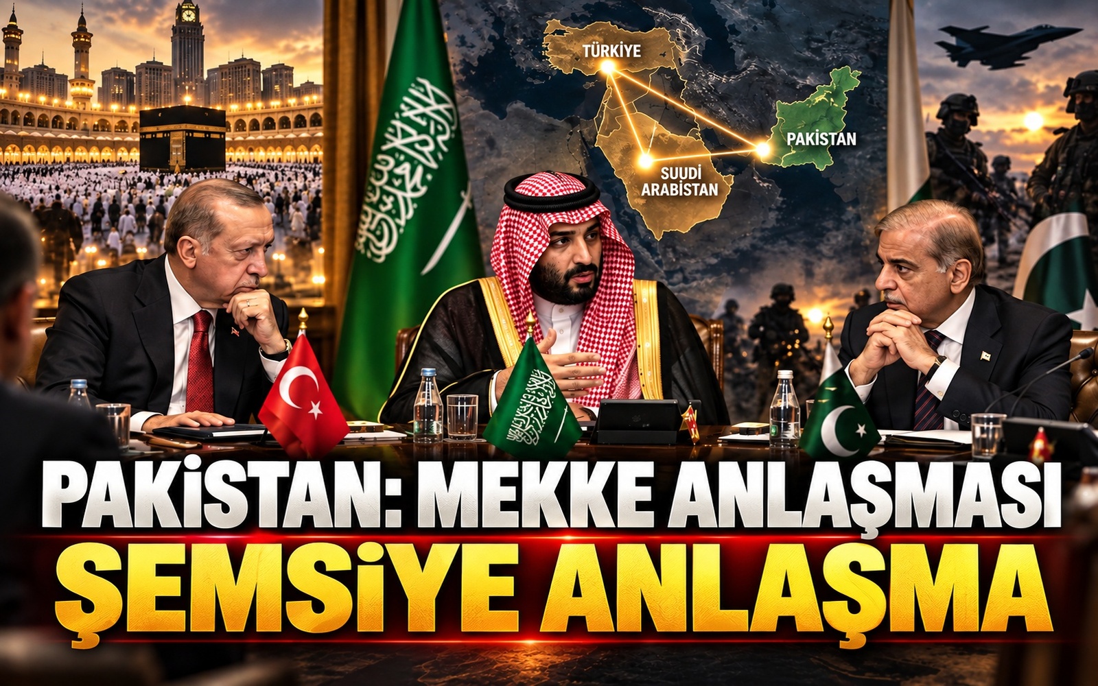 Pakistan: Mekke Anlaşması şemsiye anlaşma