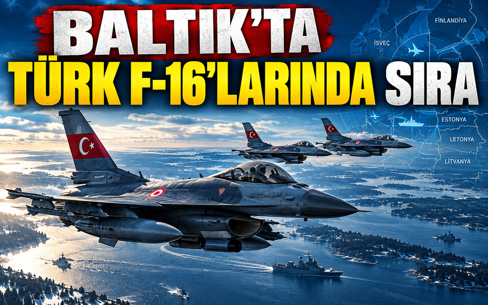 Türk F-16’ları havalandı