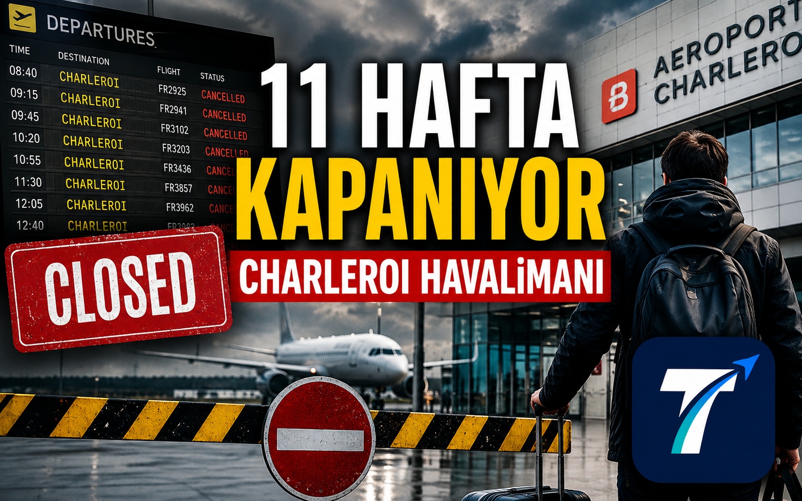 Türklerin favori havalimanı 11 hafta kapanıyor