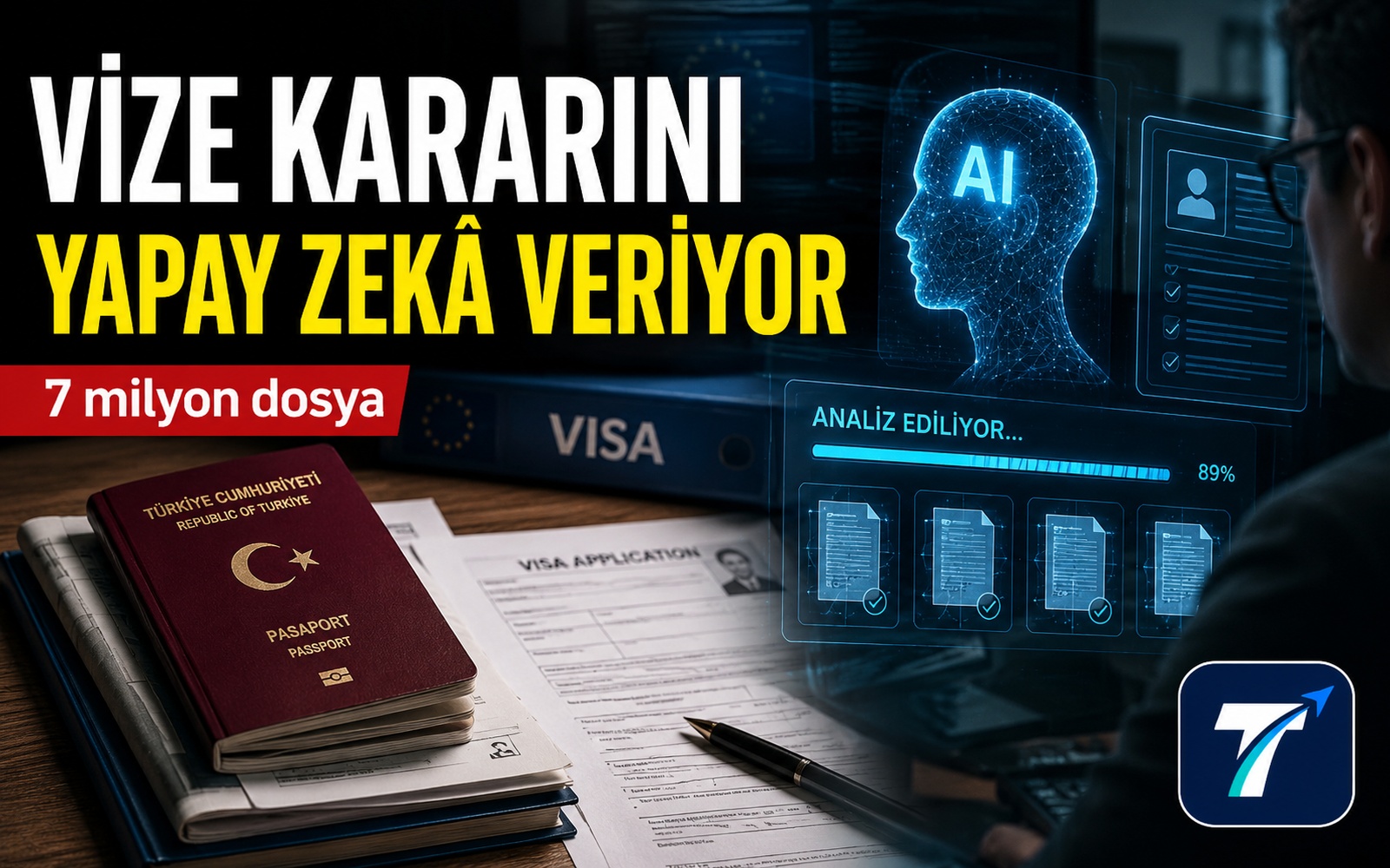 Vize alıp alamayacağınıza yapay zeka karar veriyor